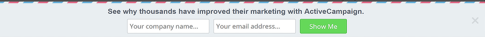 Active Campaign Floating Bar Campaign - OptinMonster activecampaign floating bar campaign