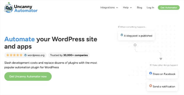 best woocommerce plugins_uncanny automator - OptinMonster woocommerce automation app