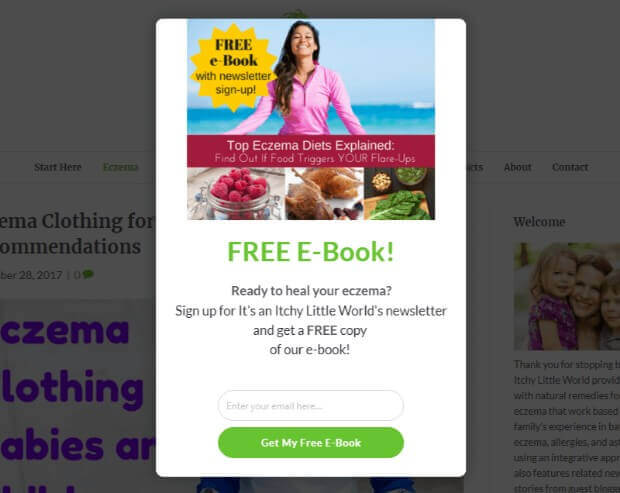 eczema-lead-magnet - OptinMonster