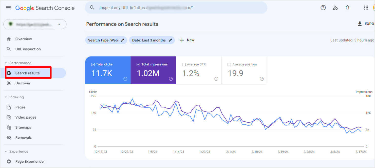 Blog Image Template with Border - OptinMonster Search Results Performance graph in Google Search Console
