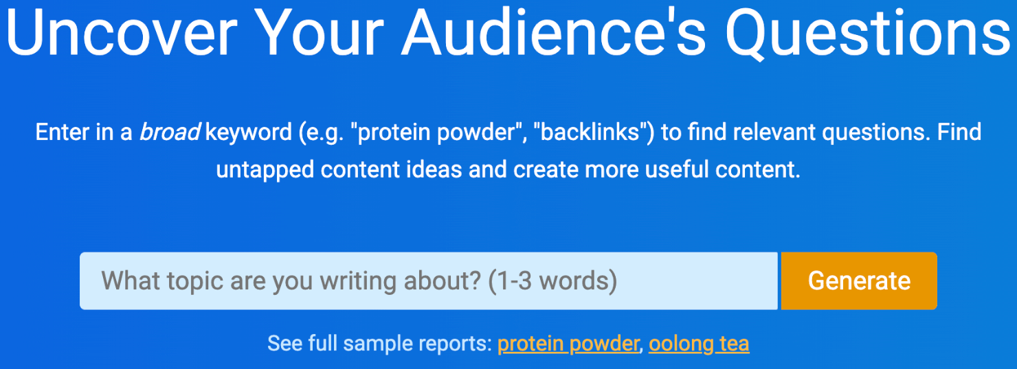 best kw research tool_questiondb 1-min - OptinMonster questiondb reviews
