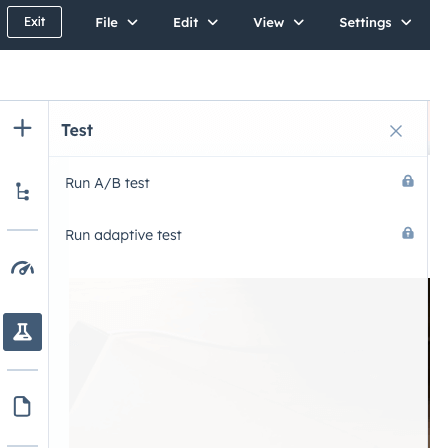 best-website-builder-for-small-business-HubSpot-daptive-Testing - OptinMonster