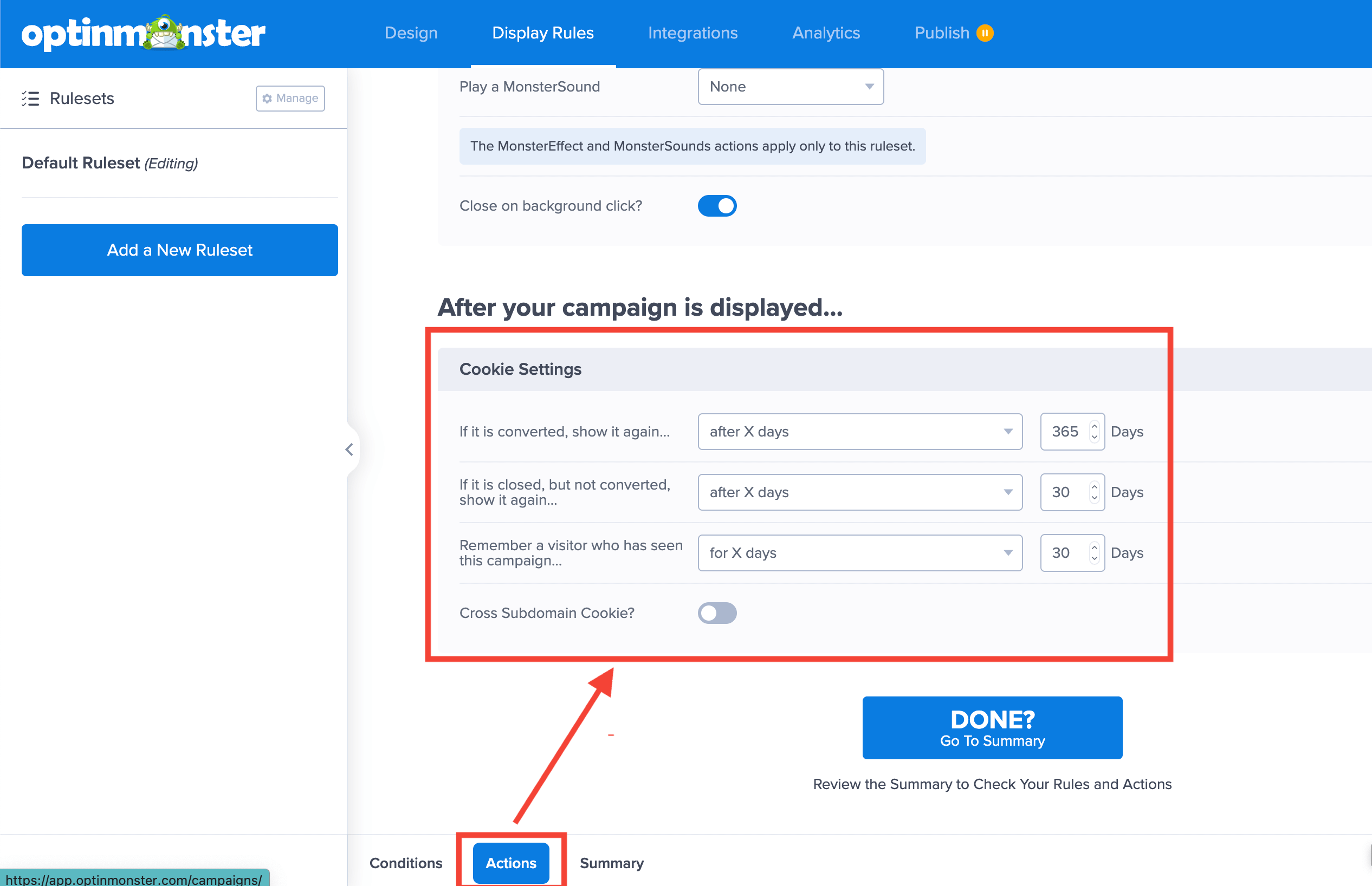 Cookie Settings - OptinMonster