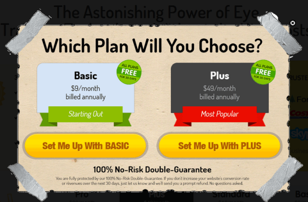 Crazy Egg Pricing Plans - OptinMonster Crazy Egg Pricing Plans