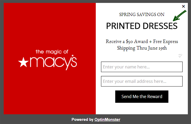 Dynamic Text Replacement Ecommerce - OptinMonster Dynamic Text Replacement Ecommerce