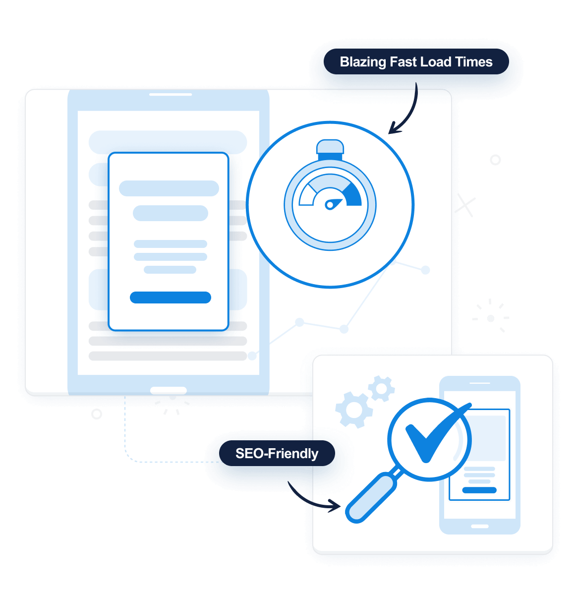 Fast-Loading2x - OptinMonster OptinMonster's mobile popups won't slow down your site or frustrate visitors.