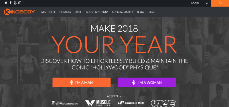 Kinobody uses OptinMonster in every area of their business to increase their email list. - OptinMonster Kinobody uses OptinMonster in every area of their business to increase their email list.