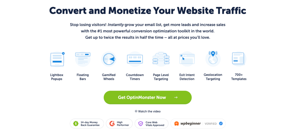 OptinMonster Homepage - OptinMonster OptinMonster Homepage