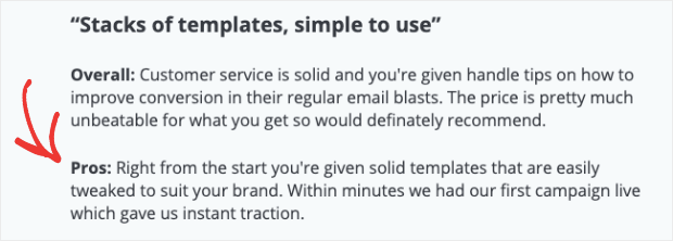 Review from Capterra on OptinMonster ease of design-min - OptinMonster Review from Capterra on OptinMonster ease of design