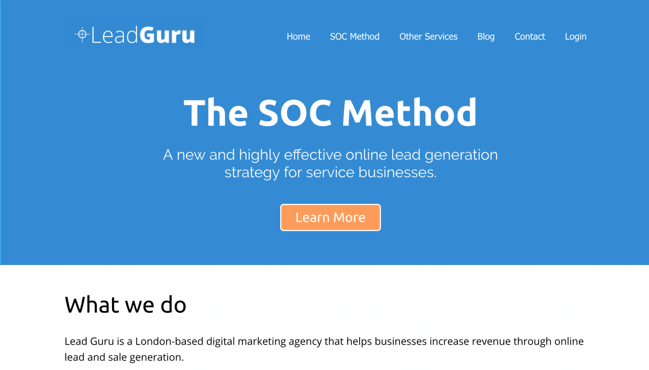 Lead Guru converted 86 percent of visitors using MonsterLinks. - OptinMonster Lead Guru converted 86 percent of visitors using MonsterLinks.