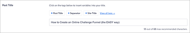 seo post title - OptinMonster
