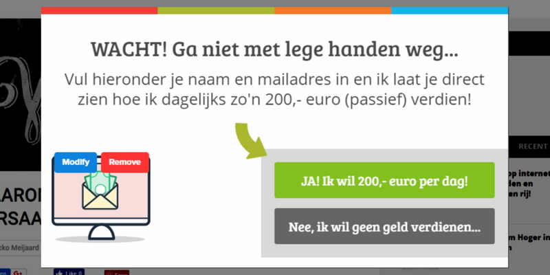 Exit-Intent Pop-Up with Yes/No Buttons - OptinMonster Exit-Intent Pop-Up with Yes/No Buttons